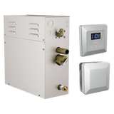 Delta Universal Showering Components SimpleSteam Kit - 4kW in Lumicoat Chrome - 5P-EST04-PR