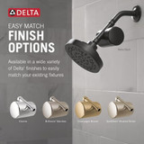 Delta Clarifi Standard Shower Filter Attachment in Matte Black - 7SF100-BL