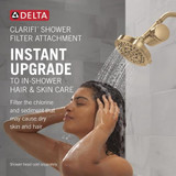 Delta Clarifi Standard Shower Filter Attachment in Champagne Bronze - 7SF100-CZ