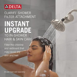 Delta Clarifi Standard Shower Filter Attachment in Spotshield Brushed Nickel - 7SF100-SN