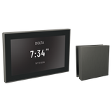 Delta Universal Showering Components Square Digital Steam Package in Lumicoat Black Stainless - 5CH-550L-KS-PR