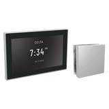 Delta Universal Showering Components Square Digital Steam Package in Lumicoat Chrome - 5CH-550L-PR