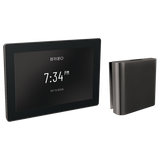 Brizo Digital + Square Steam Set in Lumicoat Black Onyx - 8CH-600S-BNX-L