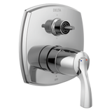 Delta Stryke Dual Function Diverter Trim for Shower Systems in Lumicoat Chrome - T24976-PR-LHP
