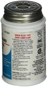 Oatey Great Pipe Joint Compound Sealant 4 fl. oz. in Blue - 31261