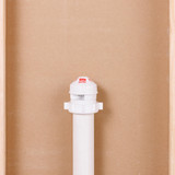 Oatey 1-1/2 in. to 2 in. Air Admittance Valve in White - 39238