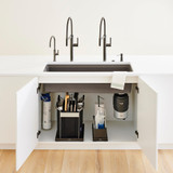 Blanco Inteos XL Sink Storage Organizer in Black - 527670