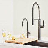 Blanco Culina Kitchen Faucet 1.5 GPM in Satin Dark Steel - 527475