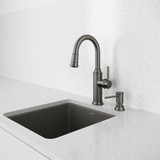Blanco Bar Pull-Down Faucet 1.5 GPM in Satin Dark Steel - 443265