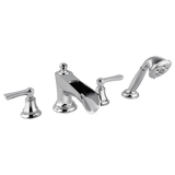 Brizo Rook Roman Tub Trim with Hand Shower - Less Handles