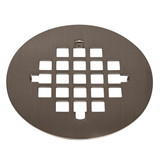 Oatey 4-1/4 in. Snap-Tight Shower Strainer in Satin Nickel - 42018