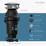 Moen GT Series 1/2 HP Garbage Disposal - GT50C