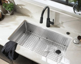 Moen Garbage Disposal Air Switch Button in Matte Black - AS-4201-BL