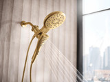 Moen Verso Dual Shower Head Combo 1.75 GPM in Brushed Gold - 220C3EPBG