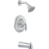 Moen Eva Single Handle Shower Trim Kit in Chrome - T62133EP