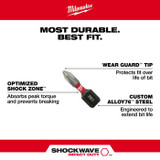 Milwaukee 48-32-4701 Shockwave Impact Hex 5/64 in. Insert Bit - 25 pack