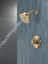 Delta Nicoli Monitor 14 Series H2Okinetic Shower Trim in Champagne Bronze - 142749-CZ