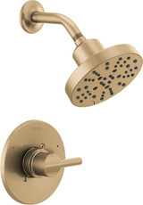 Delta Nicoli Monitor 14 Series H2Okinetic Shower Trim in Champagne Bronze - 142749-CZ