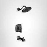 Moen Voss M CORE 3 Series 1 Handle Tub and Shower Trim Kit in Chrome - UT3693BL