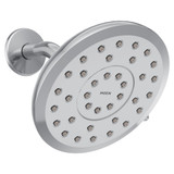 Moen Verso Eco Performance Infiniti Dial Round Rain Shower Head 7 Inch Diameter Spray Head in Chrome - 220R7EP