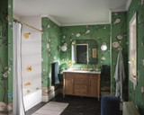 Moen Verso Infiniti Dial Round Rain Shower Head 7 Inch Diameter Spray Head in Brushed Gold - 220R7BG