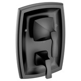 Moen Voss Posi Temp with Built in 3 Function Transfer Valve Trim Kit in Matte Black - T2690BL