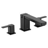 Moen Degree Two Handle Deck Mounted Roman Tub Faucet in Matte Black - TS913BL