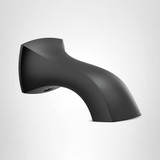 Moen 1/2 Inch Slip Fit Connection Non Diverter Tub Spout in Matte Black - 191956BL