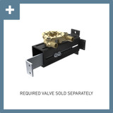 Moen Voss One Handle Freestanding Floor Mount Tub Filler with Handshower in Matte Black - 695BL