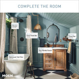 Moen Belfield M CORE 3 Series 1 Handle Shower Trim Kit in Matte Black - UT3312BL