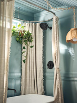 Moen Belfield M CORE 3 Series 1 Handle Shower Trim Kit with Eco Performance Showerhead in Matte Black - UT3312EPBL