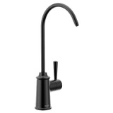 Moen Sip Traditional Drinking Water Beverage Faucet with Optional Filtration System in Matte Black - F7600BL