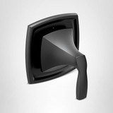 Moen Voss Shower Diverter Transfer Valve Trim in Matte Black - T4611BL