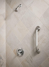 Moen Eva Bathroom Safety 18 Inch Stainless Steel Transitional Bathroom Grab Bar in Chrome - YG2818CH