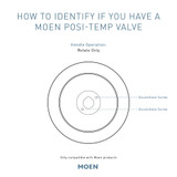 Moen Voss Posi Temp Pressure Balancing Eco Performance Shower Trim Kit in Gold - T2692EPBG