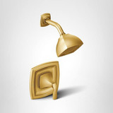 Moen Voss Posi Temp Pressure Balancing Eco Performance Shower Trim Kit in Gold - T2692EPBG