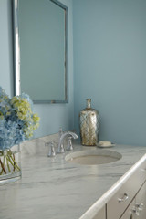 Moen Wynford Two Handle Widespread High Arc Bathroom Faucet with Lever Handles in Chrome - T4520