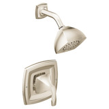 Moen Voss Posi Temp Pressure Balancing Shower Trim Kit Polished in Polished Nickel - T2692NL