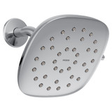 Moen Verso Infiniti Dial Square Rain Shower Head 7 Inch Diameter Spray Head in Chrome - 220R5