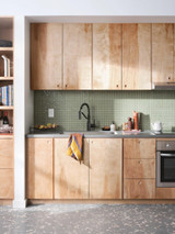 Moen Genta LX Spring Faucet with Power Boost Modern Kitchen Faucet with One Handle Pre Rinse Easy Installation and in Matte Black - 5926BL