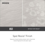 Moen Spot Resist Stainless Kurv One Handle High Arc Single Mount Cold Water Beverage Faucet with Optional Filtration System in Spot Resist Stainless - S5560SRS