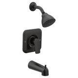 Moen Rizon Posi Temp Tub/Shower Trim 2.5 GPM Flow Rate in Matte Black - T2813BL