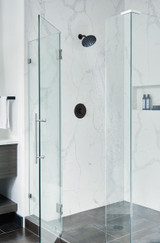 Moen Single Function Shower Head with Immersion Rainshower Technology 7 Inch Diameter in Matte Black - S176BL