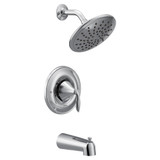 Moen Tub Shower System with Rainshower Showerhead without Valve in Chrome - T2233EP