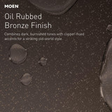 Moen Posi Temp Shower Trim Kit in Oil Rubbed Bronze - T2132ORB