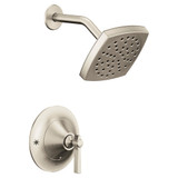 Moen Flara Posi Temp Pressure Balancing Eco Performance Shower Trim Kit in Brushed Nickel - TS2912EPBN