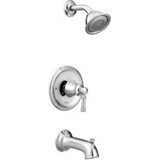Moen Tub and Shower Faucets and Accessories in Chrome - T62183