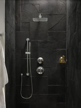 Moen Bathroom 12 Inch Wide Razor Thin Rain Shower Head in Chrome - S1004