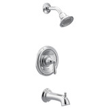 Moen Brantford Posi Temp Pressure Balancing Tub and Shower Trim Kit in Chrome - T2153