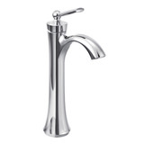 Moen Wynford One Handle High Arc Vessel Sink Bathroom Faucet 4507 in Chrome - 4507